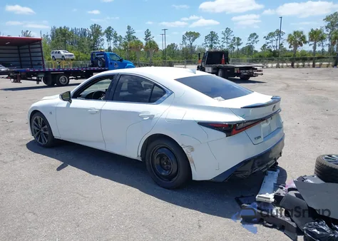 2021 Lexus Is 350 F Sport из США, поврежденный, VIN JTHGZ1B20M5043799